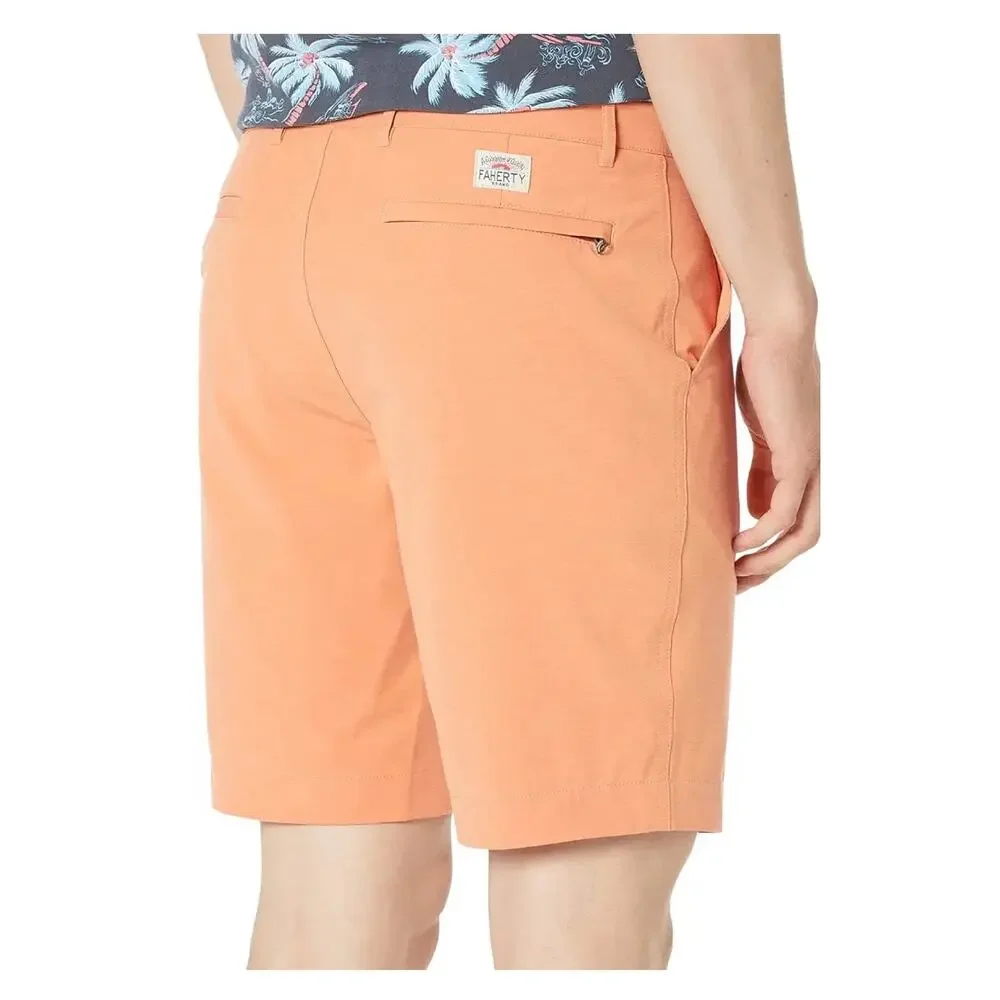 Faherty Antique Orange All Day Shorts Sz.40 NWT